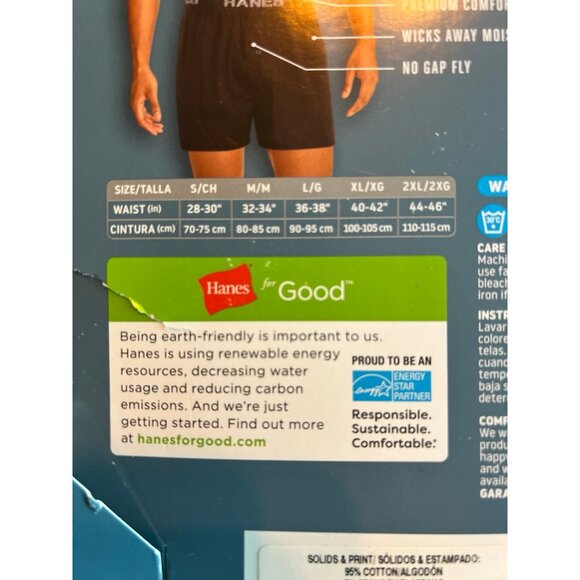 Hanes Boxer Briefs 3-Pack - Picture 4 of 4